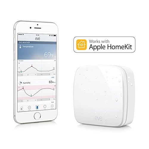 Elgato Eve Weather – Kabelloser Außensensor mit Apple HomeKit-Unterstützung, Bluetooth Low Energy - 2