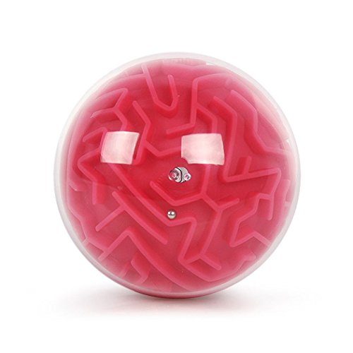 Pelota laberinto tridimensional. Juego de coordinación y destreza. Dificultad baja