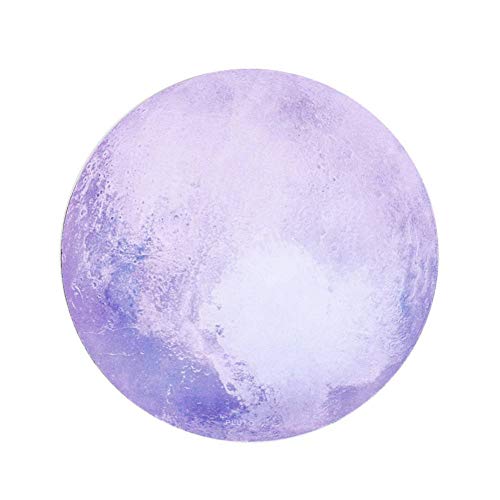 Preisvergleich Produktbild Balai Runde Maus-Antibeleg-Auflage, gedruckte Naturkautschuk-weiche Mäuseauffüllen-Matte für Tischrechner Laptop 22x22cm