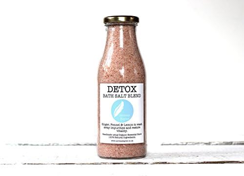 Detox Himalayan Bath Salts with Ginger, Lemon & Fennel essential oils 500g