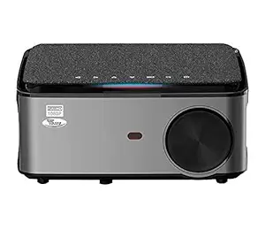 TONZO LS-418 9.0 Android Version 6800 Lumen,300inch Display, 4k Supported Projector 1920*1080P 1GB RAM/8GB ROM 2021 Upgraded Projector Digital Keystone Zoom ,WiFi 2.4/5G Bluetooth, Mirroring HD