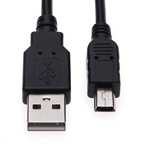 lilmacc |mini USB Daten Sync & Foto Bild Transfer Kabel für Canon Digital Ixus Serie: IXUS 160/IXUS 162/IXUS 165/IXUS 170/IXUS 172/IXUS 185/IXUS 210/IXUS 220 HS/IXUS 230 HS/IXUS 240 HS/IXUS 255 HS/IXUS 265 HS/IXUS 275 HS/IXUS 300 HS/Ixus 310 HS/IXUS 500 HS/IXUS 510 Hs - 2