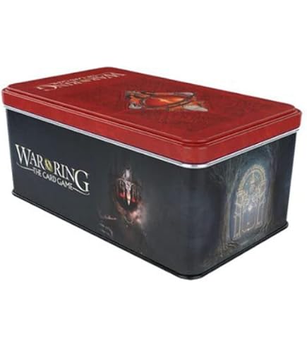 Ares Games – War Of The Ring Upgrade-Kit Für 1. Edition – Mit Metalldose & Kartenhüllen