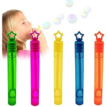 Mini Bouteilles à Bulles - Paquet De 24 (17 Ml Chacune) - Assortiment De Couleurs - Pour Pochettes Surprises, Fêtes Enfants, Activités Extérieures