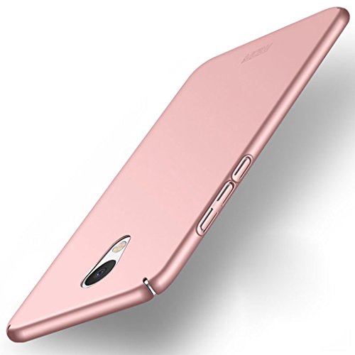 Meizu M5 Espalda Funda - Ultra Delgado PC Cubierta Trasera C  scara Duro Escudo Protectora Carcasa para Meizu M5 Tel  fono Inteligente Cubierta Posterior Funda - Pink