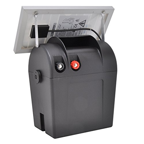 9V Batteriegerät Solar Modul Solar-Zelle Elektrozaun Weidezaun Schlaggerät - 2