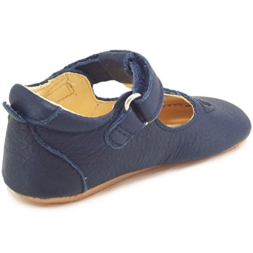 Froddo Leder Babyschuhe Hausschuhe Gummisohle Katzenaugen - 2