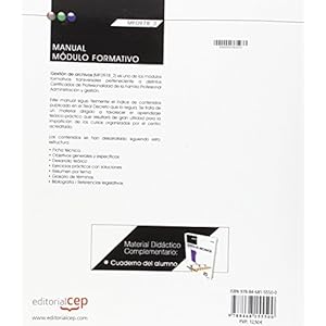 Manual. Gestión de archivos (Transversal: MF0978_2). Certificados de profesionalidad