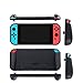 Produktbild Cyond für Nintendo Switch Konsole Joy Con Griff schwarz silikon Schutzhülle Silikagel Weich Schutztasch Anti-Kratzen,Anti-Kratzen,Stoßfest Hülle Case 360 Grad Full Cover Schutz Gehaüse Abdeckung