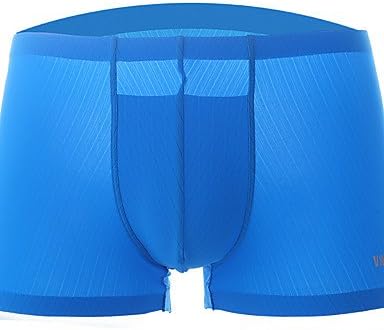 TT&NEIYI Men's Sexy Solid Shorties & Boyshorts Panties Ultra Sexy Panties Boxers Underwear,Silk Nylon