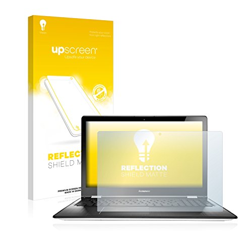 upscreen Reflection Shield Displayschutzfolie Lenovo Yoga 500 15.6 Schutzfolie Matt – Entspiegelt, Anti-Fingerprint