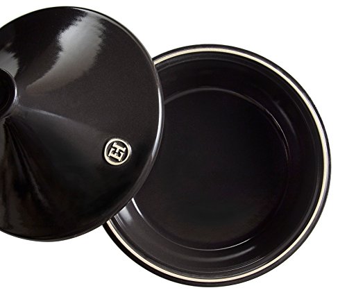 Emile Henry EH795626 Tajine, Keramik, 27 x 27 x 20 cm, Fusain - 2