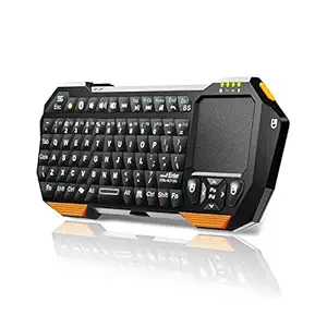 QQ-Tech Mini Wireless Bluetooth Keyboard Handheld with Touchpad