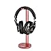 Produktbild Headphone Stand, POWERILLEX Aluminum Universal Headphone Holder, Suitable for Sennheiser, Sony, Audio-Technica, Bose, Shure, AKG, Panasonic Headphones and More (Red Stand-1 Kopfhörer)
