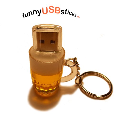 Preisvergleich Produktbild Bier Glas USB-Stick 8GB