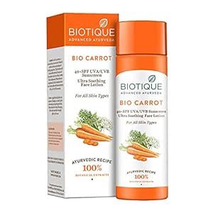 bio carrot lotion