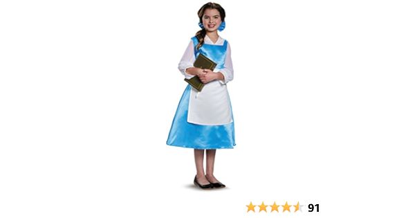 Disguise Belle Blue Dress Tween Disney Princess Beauty The Beast Costume X Large 14 16 By Disguise Amazon Co Uk Toys Games