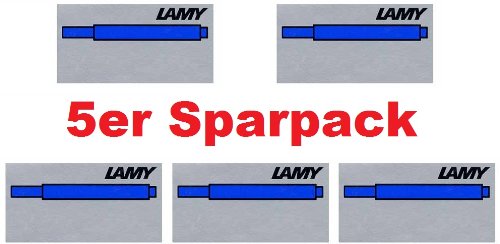 Lamy T10 Tintenpatronen (blau, 5)