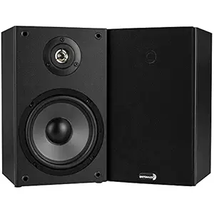 Dayton Audio B652 40 Watt Wired Bookshelf Speaker (Black)