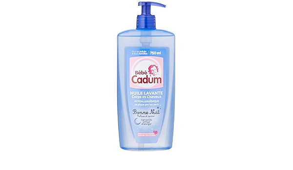 Bebe Cadum Huile De Bain Bonne Nuit 750ml Amazon Co Uk Baby Products
