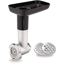 Moulinex Hachoir à Viande XF631BB1 Accessoire Masterchef Gourmet Officiel Hacher Gros ou Fin Compatible avec Tous les Robots Pâtissier Masterchef QA510110 QA512G10 QA530D10