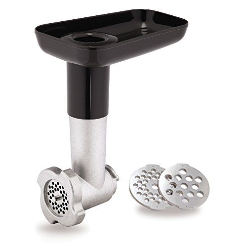 Moulinex Hachoir à Viande XF631BB1 Accessoire Masterchef Gourmet Officiel Hacher Gros ou Fin Compatible avec Tous les Robots Pâtissier Masterchef QA510110 QA512G10 QA530D10