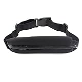 2-TECH Sportgürteltasche Handygürtel Gürteltasche Laufgürtel in schwarz ideal für Jogging Laufen für Handy, Schlüssel Karten usw. Running Belt