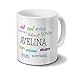 Produktbild Tasse mit Namen Avelina - Motiv Positive Eigenschaften - Namenstasse, Kaffeebecher, Mug, Becher, Kaffeetasse - Farbe Weiß