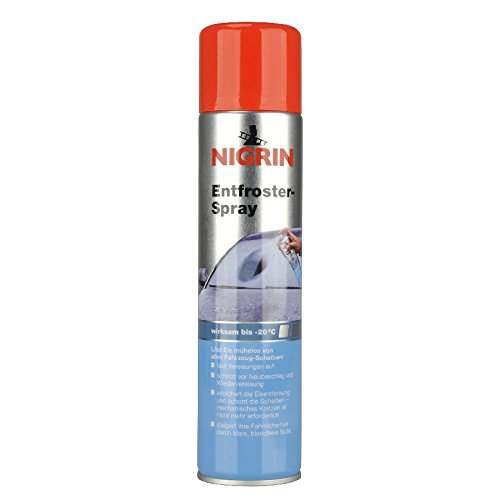 Preisvergleich Produktbild Nigrin Scheibenenteiser 400ml Entfrosterspray Auto Enteiser Auftauspray KFZ