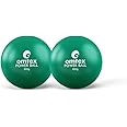 omtex Weighted Balls 800g for Power Hitting, Batting and Pitching Training Suitable for Teenager & Athlete, Build Strength and Muscle, Improve Technique and Form (Green Pack of 2)