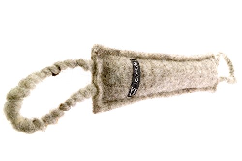 LOOFS-Design Tür Klemmschutz Türstopper Türkordel Doorstop klein HELLGRAU - 3