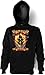 Produktbild Ride with the devil Biker Skull Flames Totenkopf in Flammen Hell Rider Hoodies in schwarz