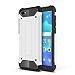 Produktbild OFU Huawei Y5 2018 Huawei Honor 7S Hülle, 2 in 1 Armour Dual Layer Rüstung Defender TPU+PC schützender Zwei-Schichte Armor Design Tasche mit schlagfesten Weiß