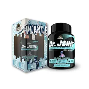 Riverlife Dr. Joint Cervical Pain Relief Supplement Useful in the case of Cervical Spondylitis Helps In Long-Lasting Relief from Spinal & Neck Pain. 60 Capsules