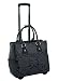 Produktbild Damen-Trolley / -Handtasche Brieftasche mit Rollen für iPad, Tablet oder Laptop, Damast-Optik, Trolley Laptop-Rollkoffer Tasche