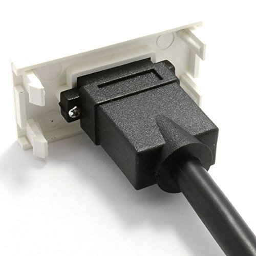 Fertig Gemacht Unterputzdose Module 3D HDMI Buchse Panel Montage Stummel 15 cm - 2