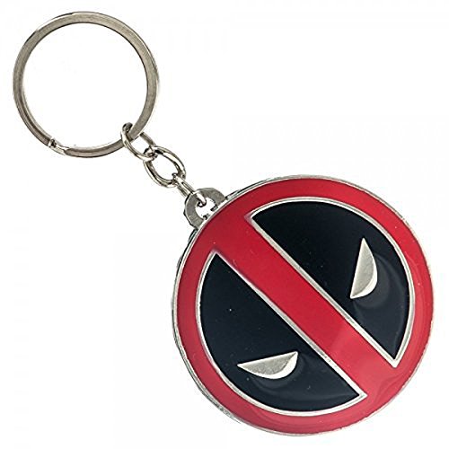 Preisvergleich Produktbild Marvel Deadpool Logo Metal Keychain