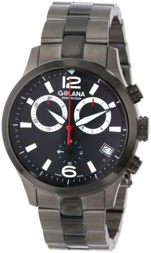 Golana Swiss Men's AE240-2 Aero Stainless Steel Chronograph Watch