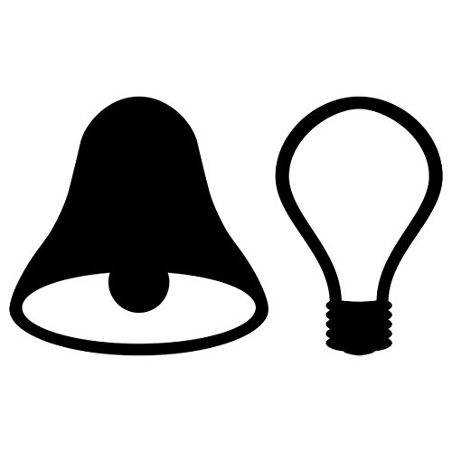 2 Sets 5cm Aufkleber schwarz Tattoo die cut Deko Folie Lichtschalter Taster Licht Klingel Symbole