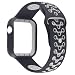 Produktbild Silikonarmband Uhrenarmband Handschlaufe für Apple Watch Serie 4 44mm