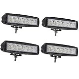 Ausgezeichnete Wärmeableitung und IP67 Wasserdichtigkeit - Der speziell entwickelte Kühlkörper erhöht die Lebensdauer des Lichtbars auf bis zu 50.000 Stunden. IP67 Widersteht rauen Umgebungen, ist wasserdicht, staubdicht, wackelig, explosionssicher, anti-Störungen.