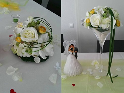 Martini Glas Vase 40 cm - 4