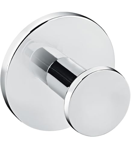 COSMIC Toilettenpapierhalter Lineb – Chrom, Aus Edelstahl, Mit Quick-Fix Klebesystem