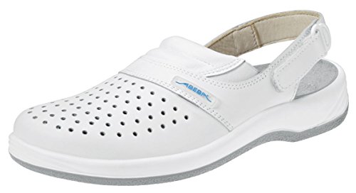 Preisvergleich Produktbild Abeba Arztschuhe Laborschuhe weiß 8602 Gr. 49