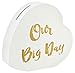 Produktbild Lesser & Pavey "Our Big Day herzförmige Spardose, weiß