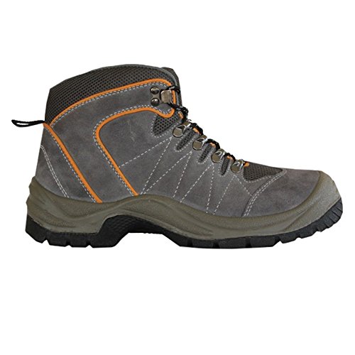 Sicherheitsschuhe - Typ Schnürstiefel mit rutschfeste Profilsohle, Metallschutzkappe vorne,Sehr bequeme, Unisex