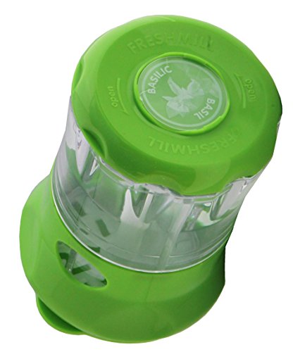 FRESHMILL – HerbZ – Die Patentierte Gewürz-Mühle Für Frische Kräuter Zum Einfrieren – Aufbewahrung – Frosty Frozen Fresh - 3