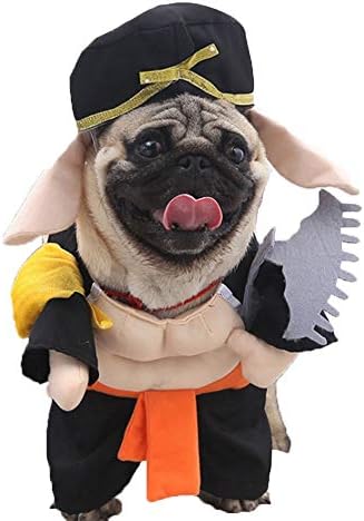 JING Funny Dog Costume, Pet Clothing Dog Clothes Puppy Small Medium Dog Chihuahua Teddy Pug Christmas Party Halloween Costume (s-xl)