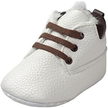 JILIGUALA Unisex Baby Faux Suede Boot Cozy Soft Sole Anti-Slip Sneaker Shoes Prewalker Toddler Snow Boots