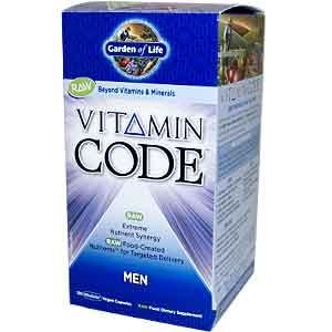 Garden of Life, Vitamin Code, Men, 120 UltraZorbe Veggie Caps